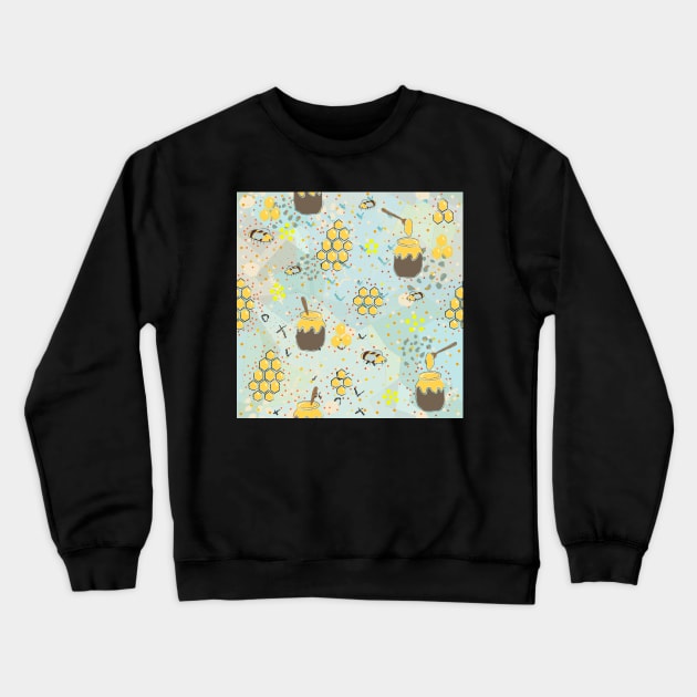 Bees Crewneck Sweatshirt by KristinaStellar 